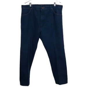 WRANGLER Men's Straight Leg Blue Jeans Size 40x32